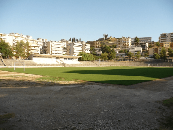 Gjirokastra Stadium, home stadium of Luftëtari Gjirokastër