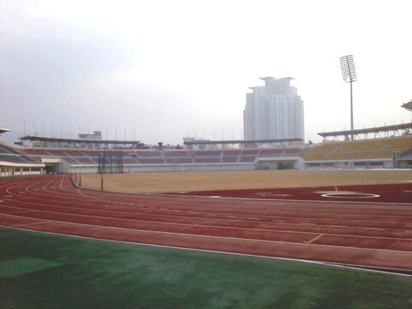 Cheongju Stadium, home stadium of Cheongju City