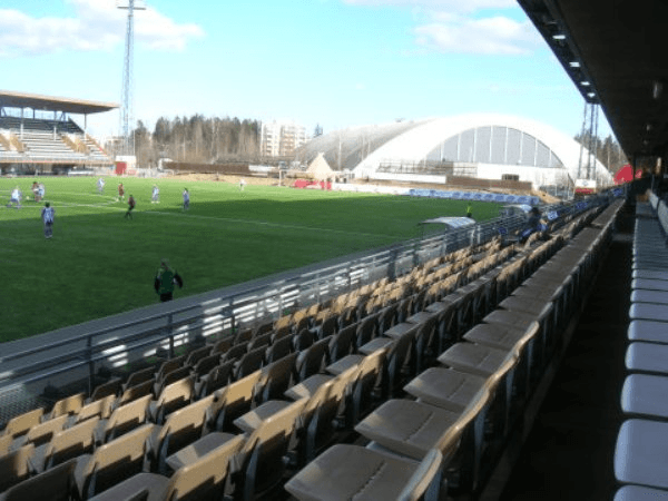 Myyrmäen jalkapallostadion, home stadium of PK-35 Vantaa
