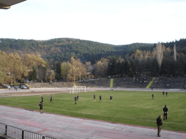 Stadion Osogovo, home stadium of Velbazhd