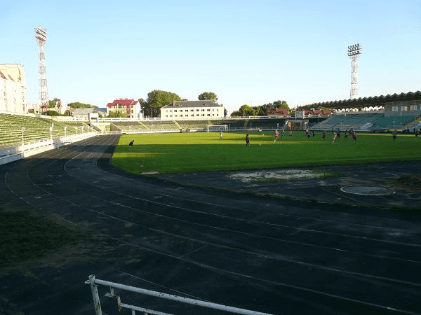 Stadion Mis'kyj, home stadium of Ternopil'