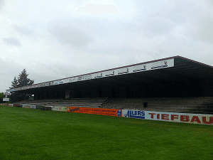 Stadion am Hegelsberg, home stadium of Viktoria Griesheim